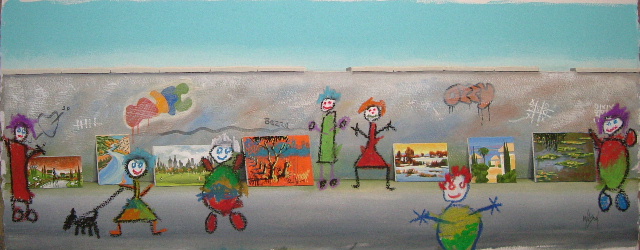 Off The Wall (Giclee)  SOLD OUT